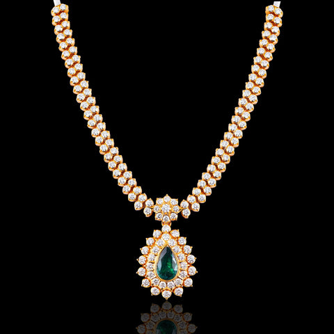 Athira Diamond Necklace_JCDJNC5002