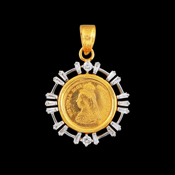 Queen Victoria Diamond Pendant_JDP3005 – JCS JEWEL CREATIONS