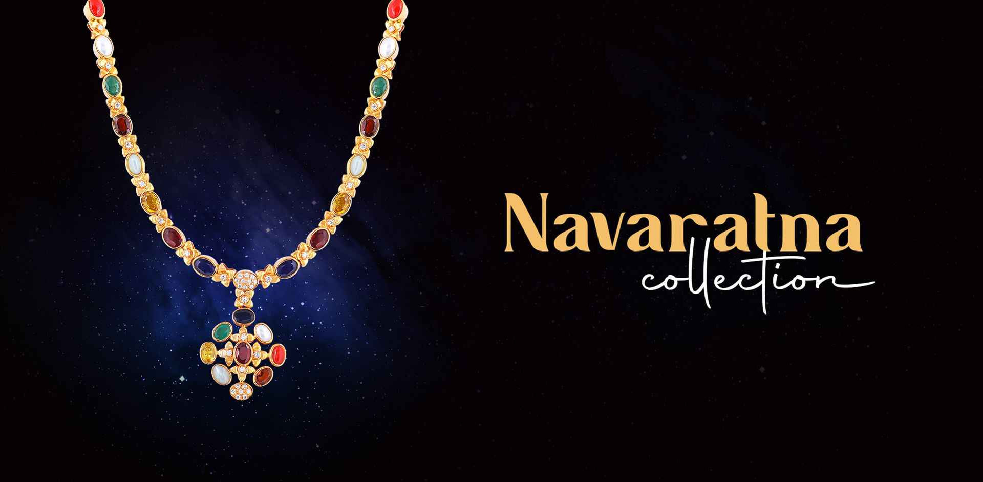 Buy Navratna Tribal Silver Necklace Online at Jaypore.com