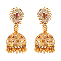 Rutva Diamond Jhumka_JCDJER2008