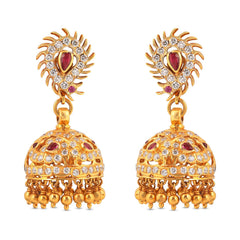 Rutva Diamond Jhumka_JCDJER2008