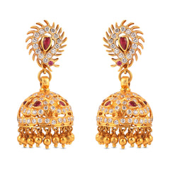 Rutva Diamond Jhumka_JCDJER2008