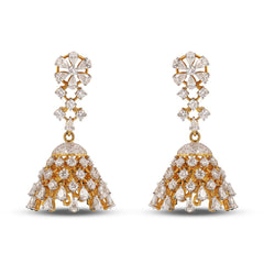 Viha Diamond Jhumka_JCDJER2012