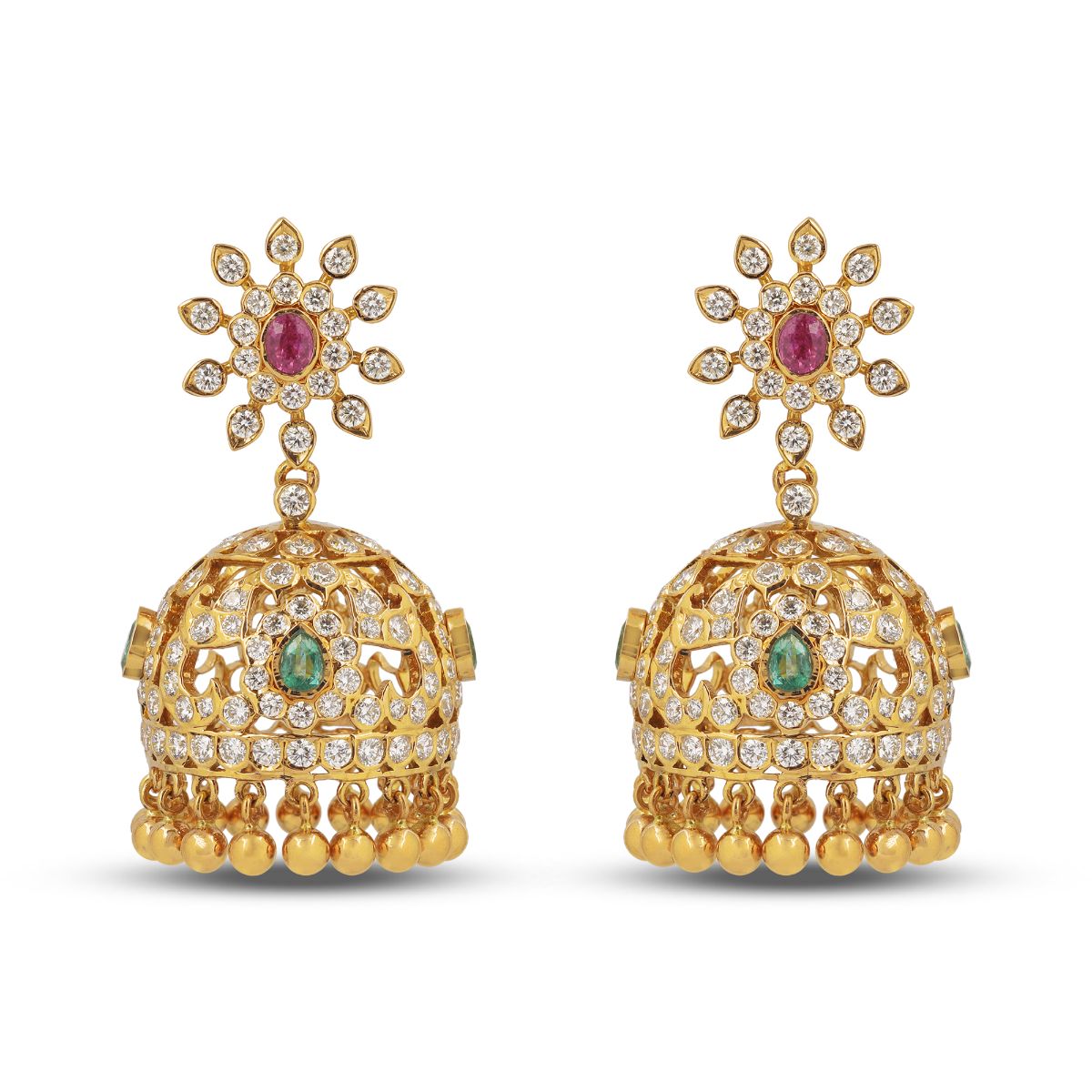 Aapti Diamond Jhumka_JCDJER2014