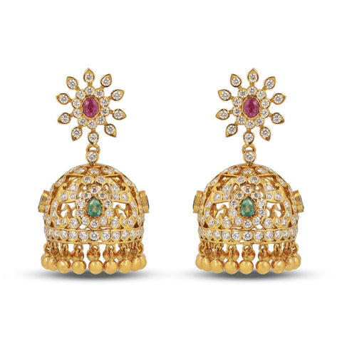 Aapti Diamond Jhumka_JCDJER2014