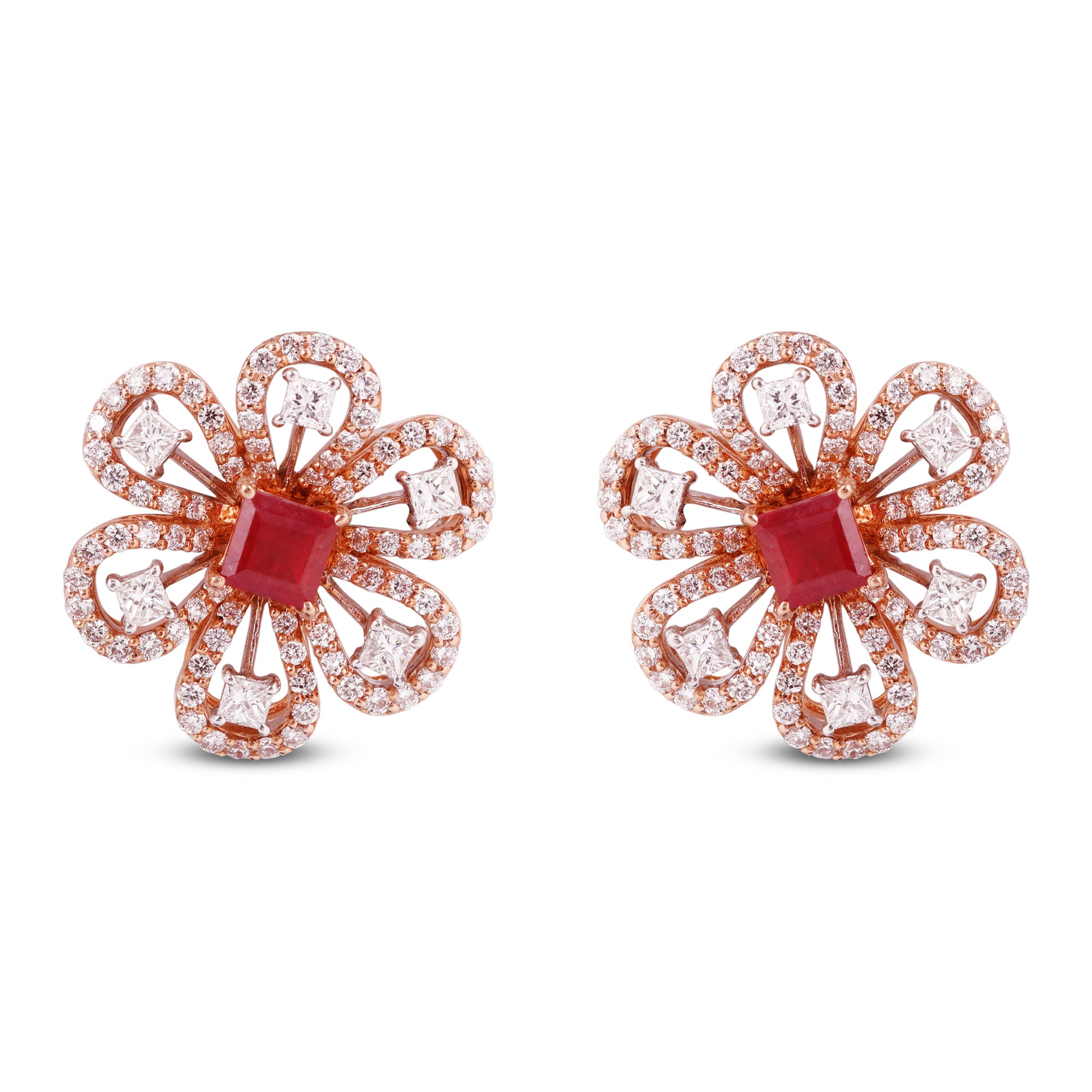 Rosa Diamond Earring_JCDJER2022