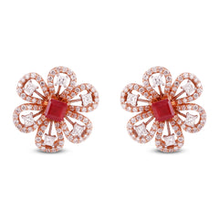 Rosa Diamond Earring_JCDJER2022