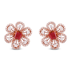 Rosa Diamond Earring_JCDJER2022