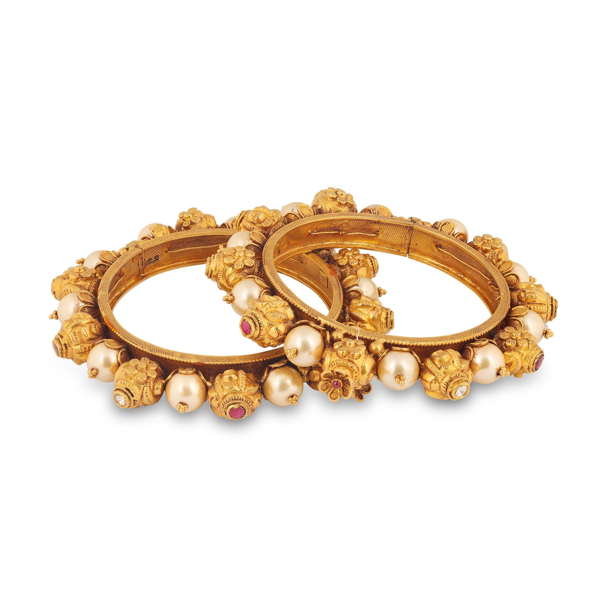 Shubh Gold Bangle _JCGJBB4008