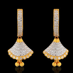 Vanya Gold Earring _JCGJER3007