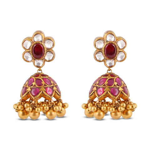 Garima Gold Jhumka _JCGJER3008