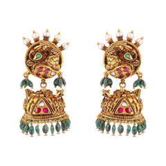Sajini Gold Jhumka _JCGJER3013