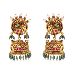 Sajini Gold Jhumka _JCGJER3013