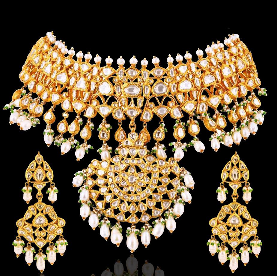 Janani Jadau Necklace Set_JCJAD7007