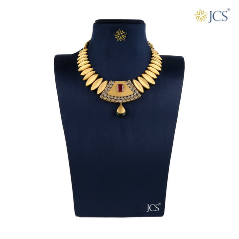 Chayya Jadau Necklace Set_JCJAD7024