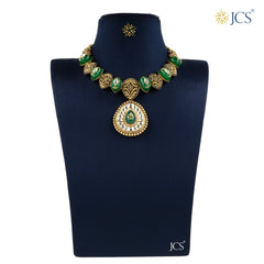 Mridhul Jadau Necklace Set_JCJAD7025