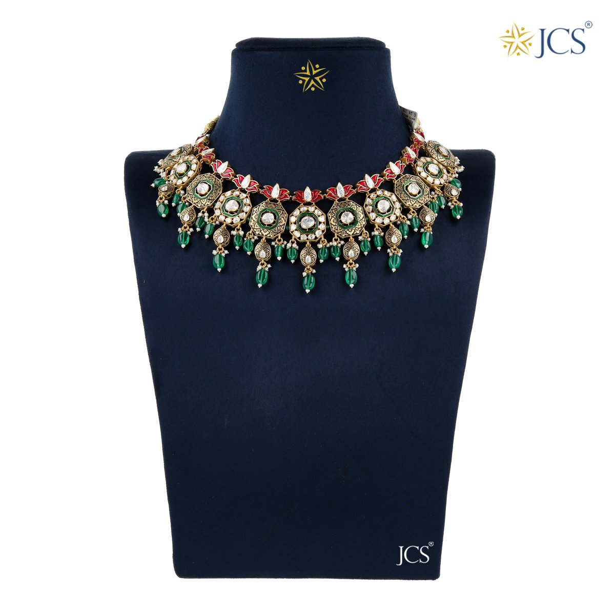 Dhrithi Jadau Necklace Set_JCJAD7031