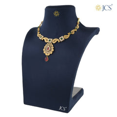 Bhavna Jadau Necklace Set_JCJAD7033