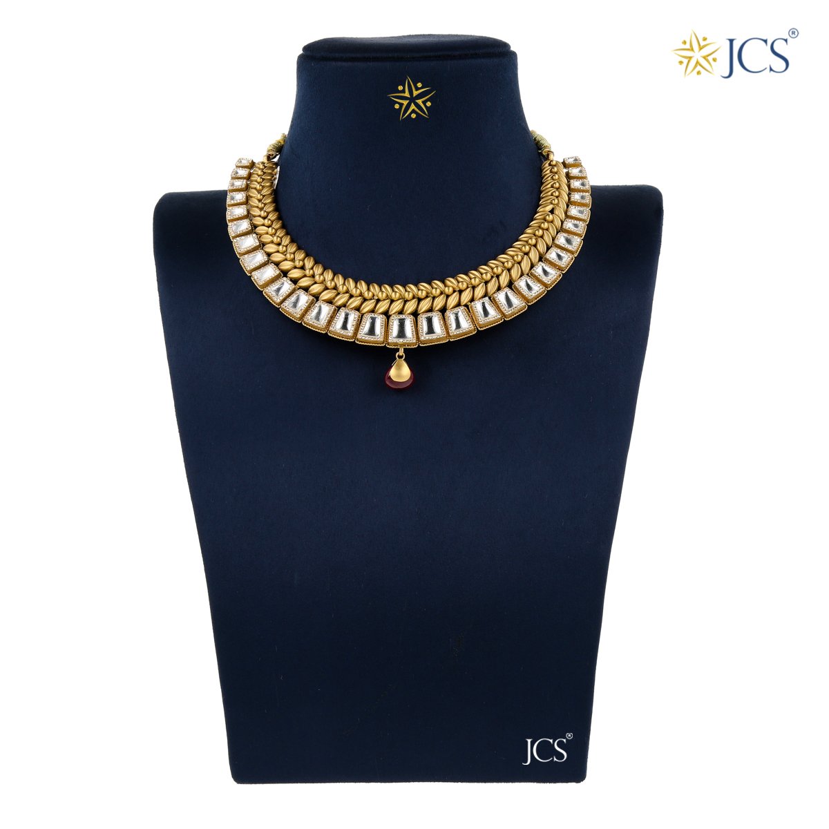 Estaa Jadau Necklace Set_JCJAD7036