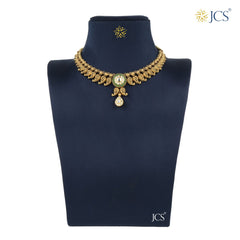 Kalki Jadau Necklace Set_JCJAD7047