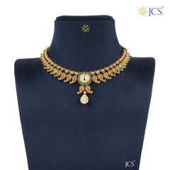 Kalki Jadau Necklace Set_JCJAD7047