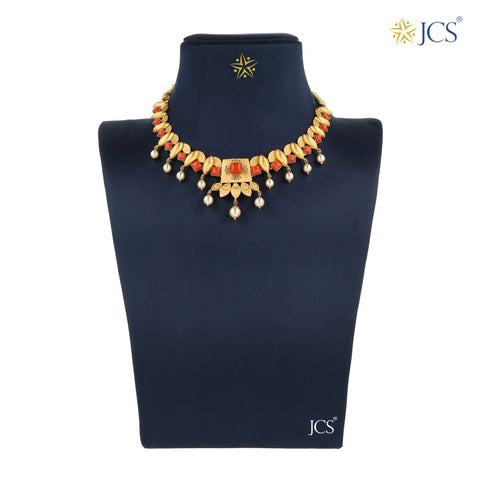 Laasya Jadau Necklace Set_JCJAD7048