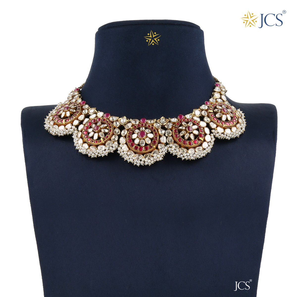 Oorvi Jadau Necklace Set_JCJAD7055