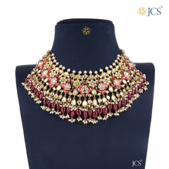 Saira Jadau Necklace Set_JCJAD7068