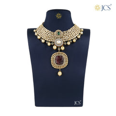 Pihu Jadau Necklace Set_JCJAD7069