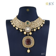 Pihu Jadau Necklace Set_JCJAD7069