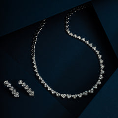 Diamond Necklace Set_JDN5018