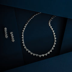 Diamond Necklace Set_JDN5018