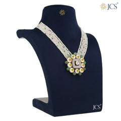 Uncut Diamond Necklace_JCUCUTNE_4009