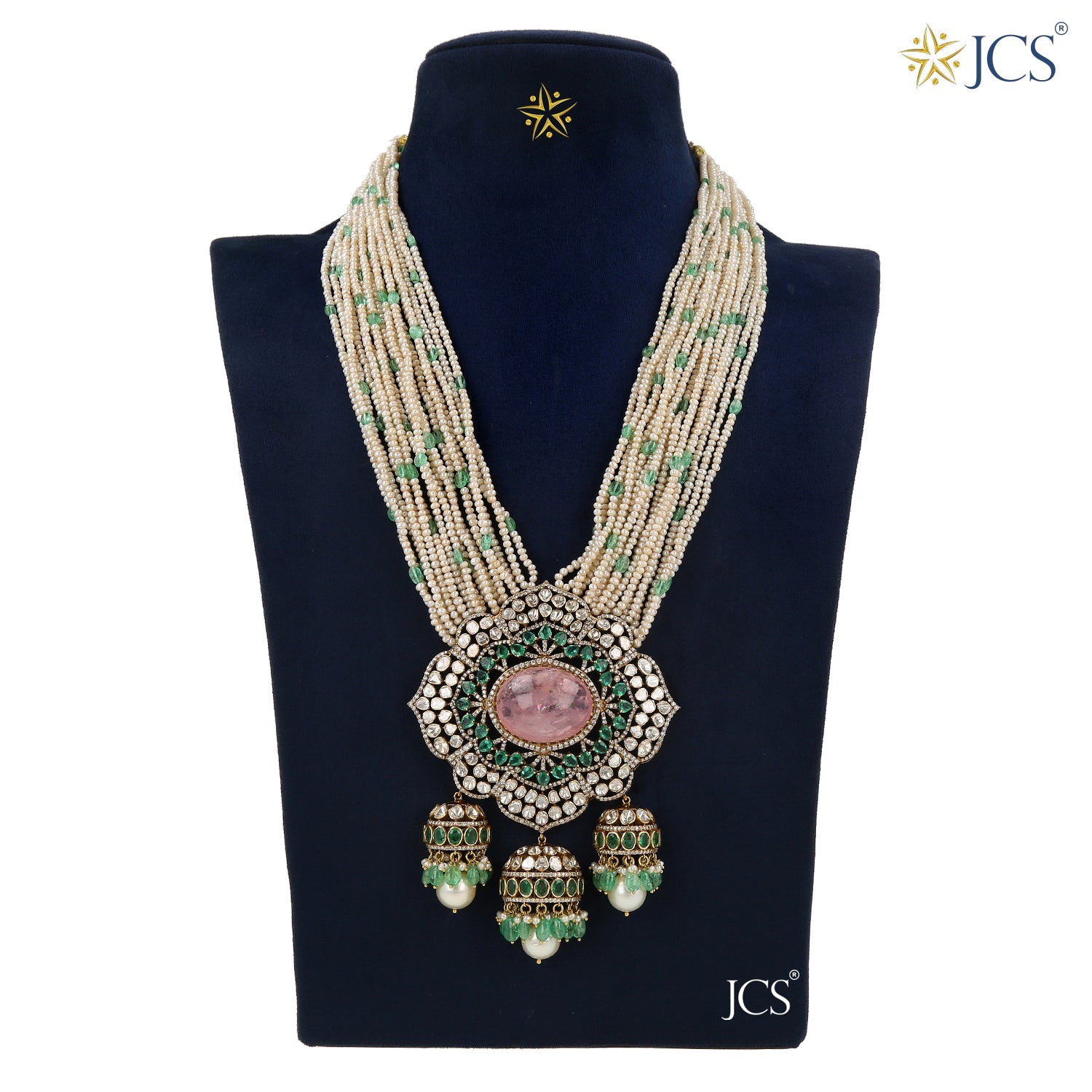 Uncut diamond necklace sets with price hotsell