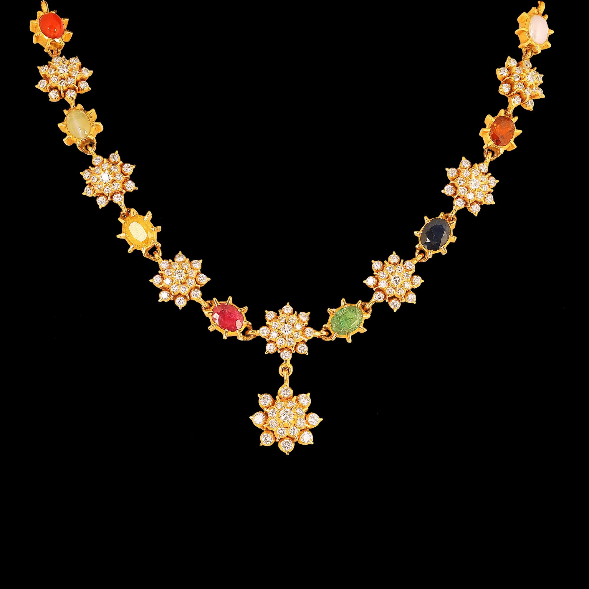Buy Diamond Necklace Online | JCS Jewellers – JCS JEWEL CREATIONS
