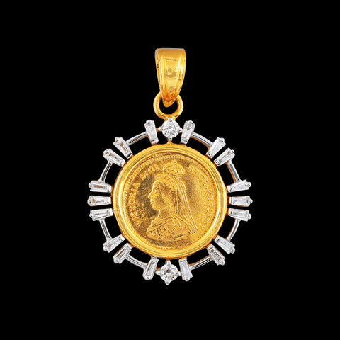 Queen Victoria Diamond Pendant_JDP3005