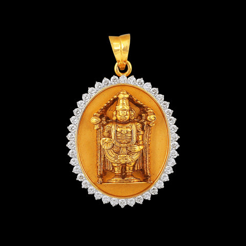 Lord Venkatesh Diamond Pendant_JDP3006