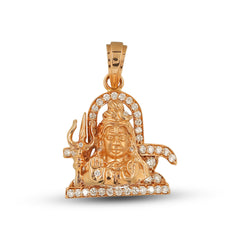 Shiva Linga Diamond Pendant_JDP3022