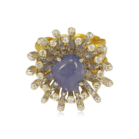 Amethyst Bloom Ring