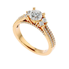 Ridgeway Solitaire Ring _JDSR1001