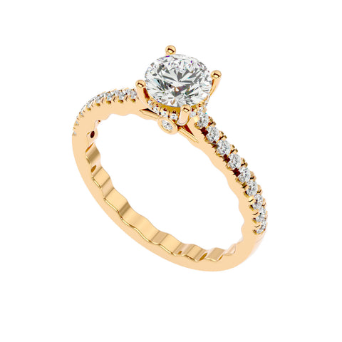 Olympic Solitaire Ring _JDSR1002