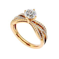 The Elegance Solitaire Ring _JDSR1017