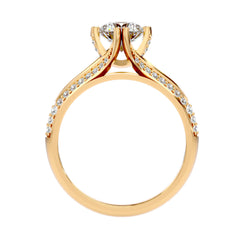 Qutaro Diamond Prong Solitaire Ring _JDSR1027
