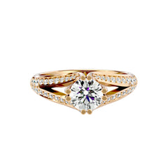 Qutaro Diamond Prong Solitaire Ring _JDSR1027
