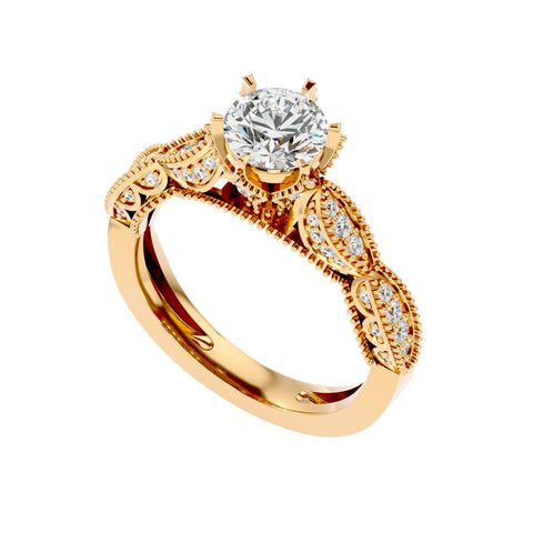 Harmony Solitaire Ring _JDSR1029