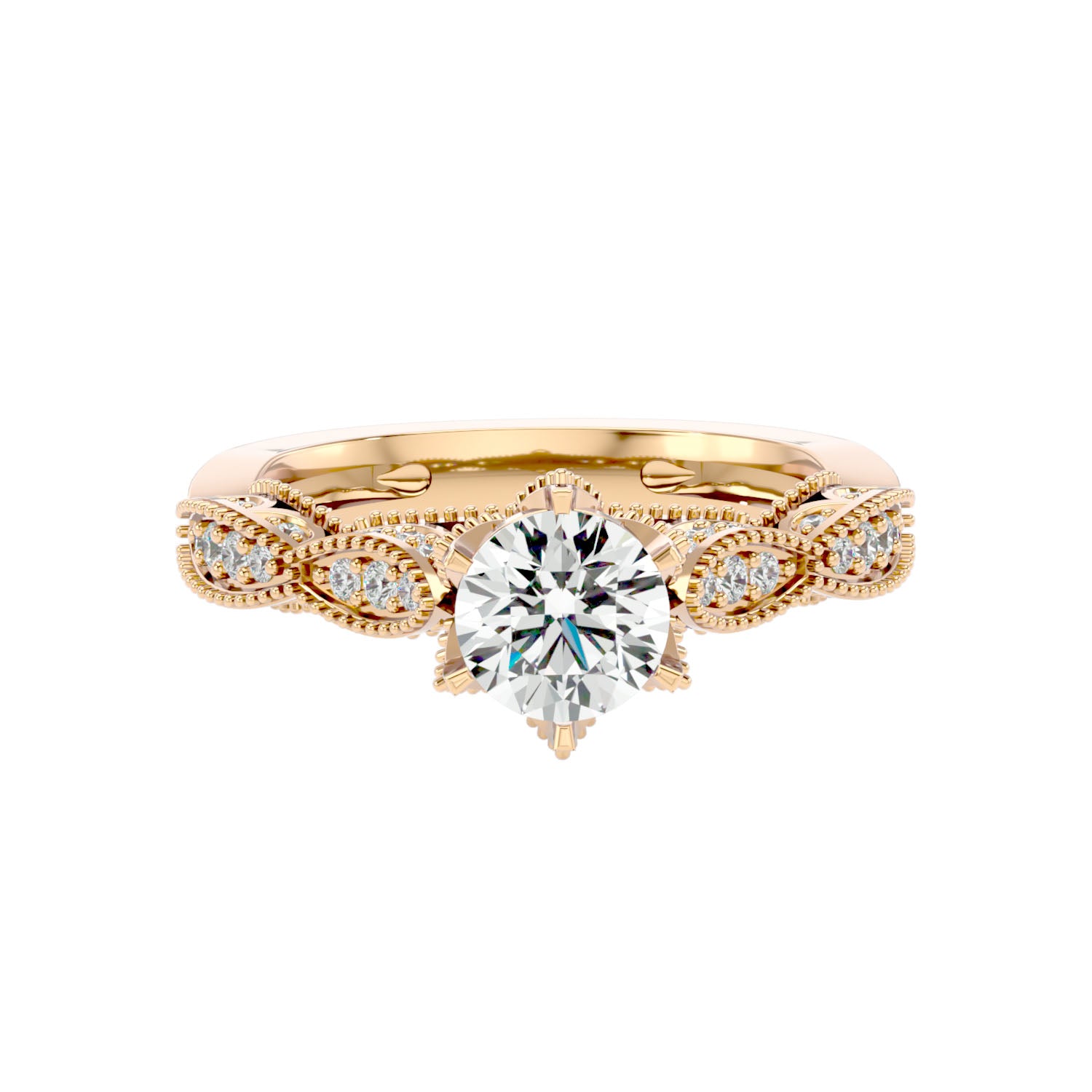 Harmony Solitaire Ring _JDSR1029