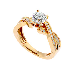 Glistening Solitaire Ring _JDSR1039