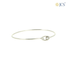 Classy White Gold Bracelet_JGB4019