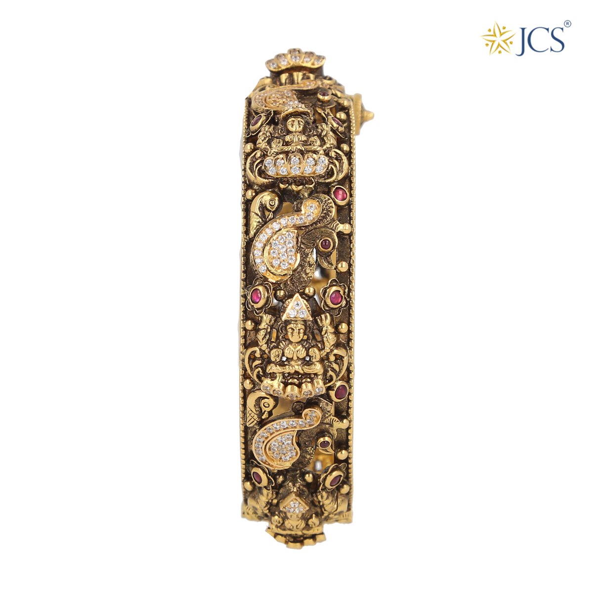 Goddess Lakshmi Gold Bangle_JGB4047