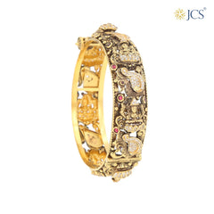 Goddess Lakshmi Gold Bangle_JGB4047